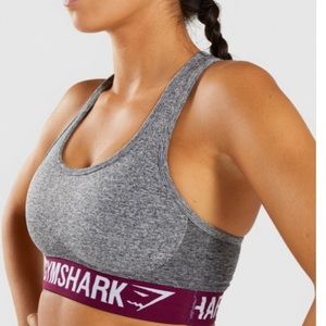 💚FINAL OFFER💚 Gymshark flex bra plum